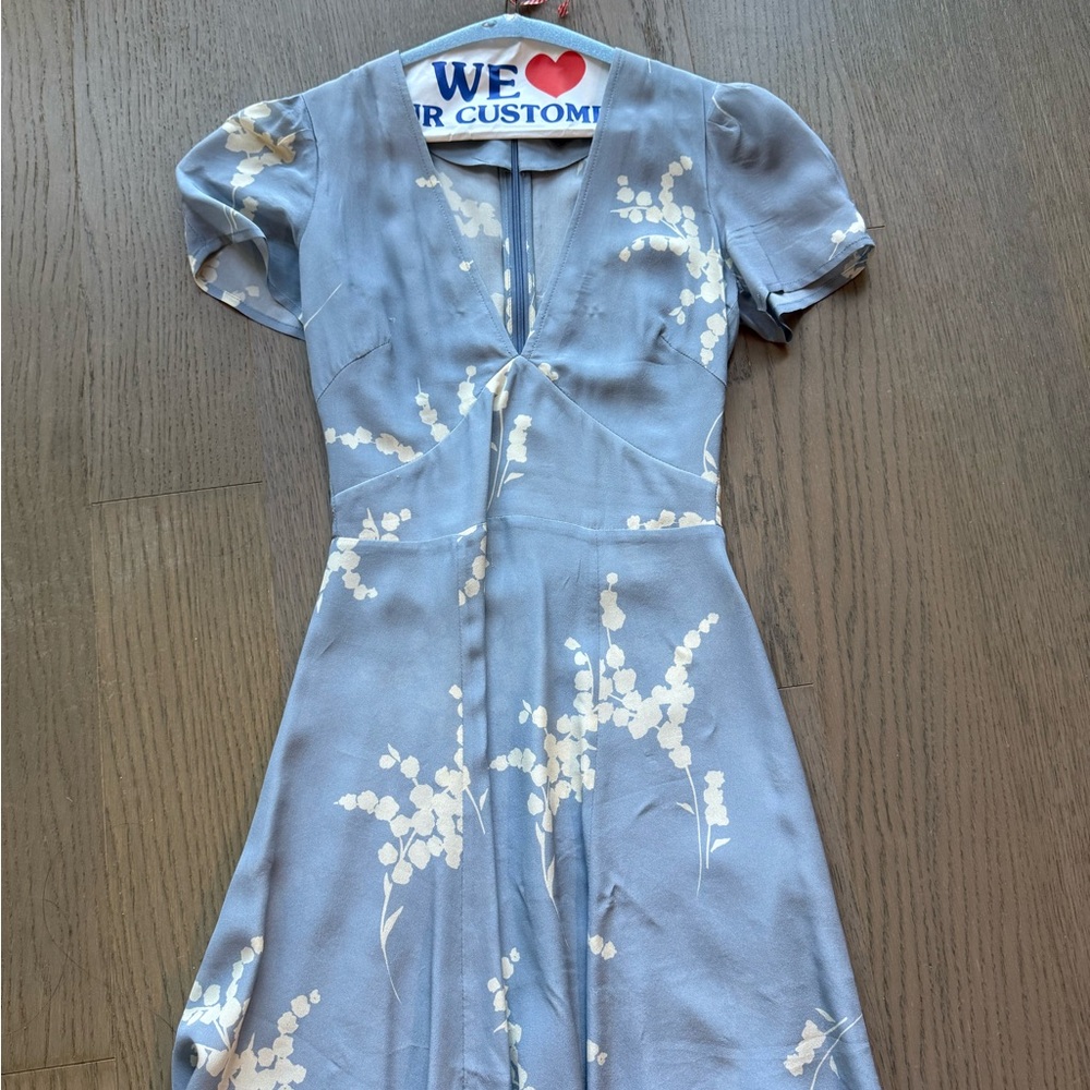 Realisationpar women blue dress - size xxs